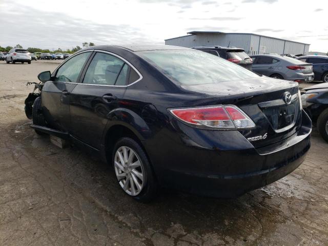 1YVHZ8DH8C5M39052 - 2012 MAZDA 6 I BLACK photo 2