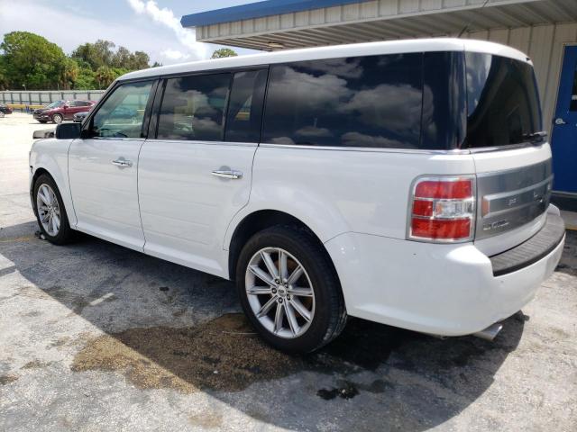 2FMGK5D83JBA09843 - 2018 FORD FLEX LIMITED WHITE photo 2