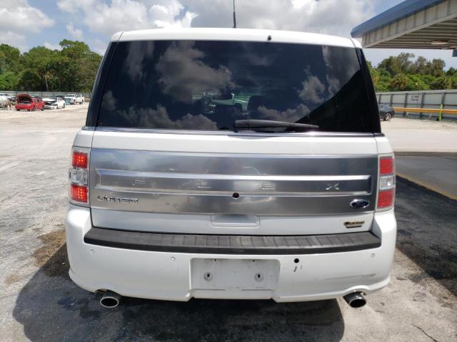 2FMGK5D83JBA09843 - 2018 FORD FLEX LIMITED WHITE photo 6