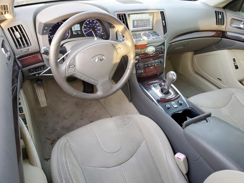 JN1CV6FE6AM351285 - 2010 INFINITI G37 BASE RED photo 8