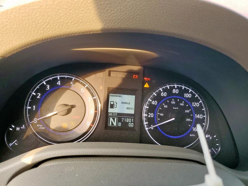 JN1CV6FE6AM351285 - 2010 INFINITI G37 BASE RED photo 9