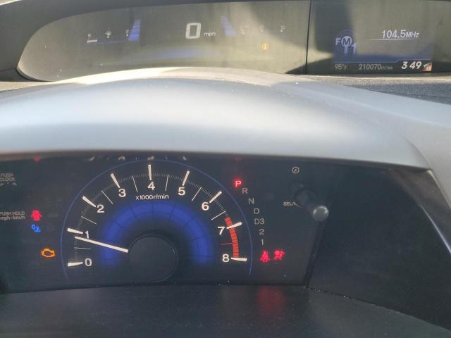 2HGFG3B85CH536356 - 2012 HONDA CIVIC EX SILVER photo 9