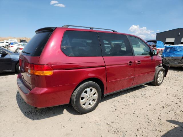 5FNRL18844B099248 - 2004 HONDA ODYSSEY EX MAROON photo 3