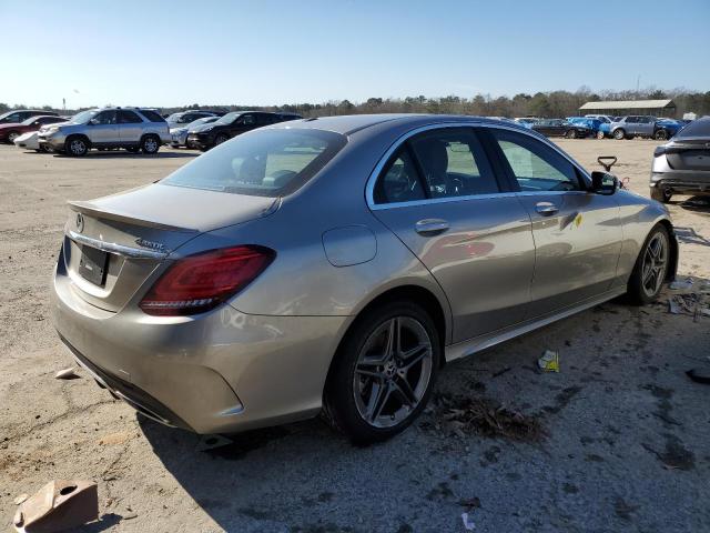 WDDWF8EB2LR541400 - 2020 MERCEDES-BENZ C 300 4MAT SILVER photo 3