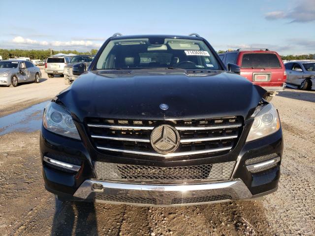 4JGDA5HB5CA079421 - 2012 MERCEDES-BENZ ML 350 4MATIC BLACK photo 5