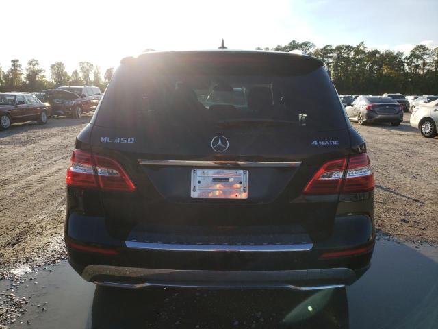 4JGDA5HB5CA079421 - 2012 MERCEDES-BENZ ML 350 4MATIC BLACK photo 6