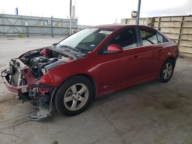 1G1PF5SC1C7270327 - 2012 CHEVROLET CRUZE LT RED photo 1