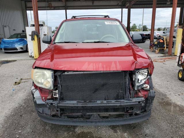1FMCU02759KA42883 - 2009 FORD ESCAPE XLS RED photo 5