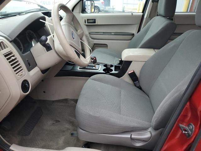 1FMCU02759KA42883 - 2009 FORD ESCAPE XLS RED photo 7