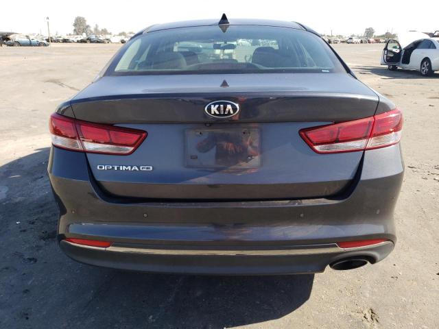 KNAGT4L37J5220711 - 2018 KIA OPTIMA LX GRAY photo 6