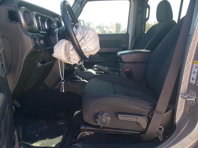 1C4HJXDG3LW144305 - 2020 JEEP WRANGLER U SPORT ვერცხლისფერი ფოტო 7