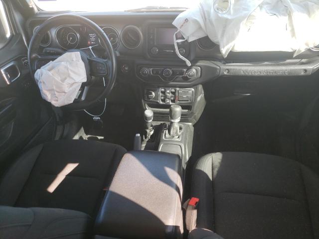 1C4HJXDG3LW144305 - 2020 JEEP WRANGLER U SPORT ვერცხლისფერი ფოტო 8