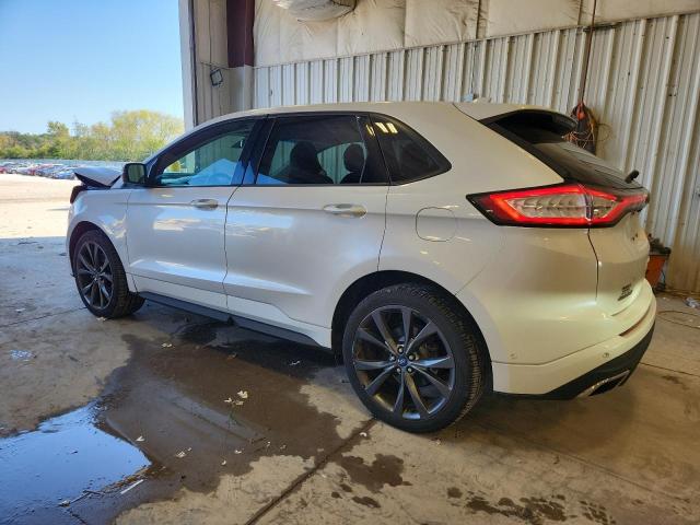 2FMTK4AP9FBB35992 - 2015 FORD EDGE SPORT Blanc photo 2