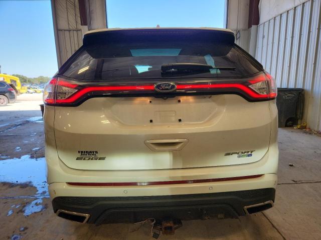 2FMTK4AP9FBB35992 - 2015 FORD EDGE SPORT Blanc photo 6