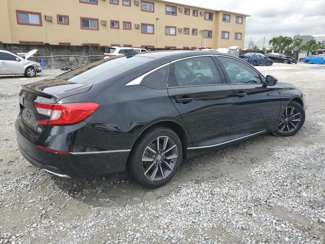 1HGCV1F55NA003728 - 2022 HONDA ACCORD EXL BLACK photo 3