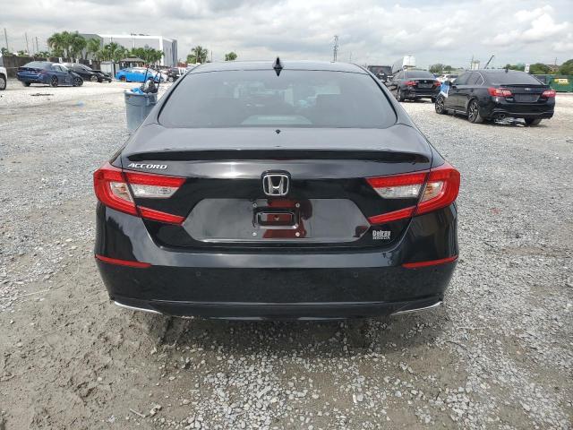 1HGCV1F55NA003728 - 2022 HONDA ACCORD EXL BLACK photo 6