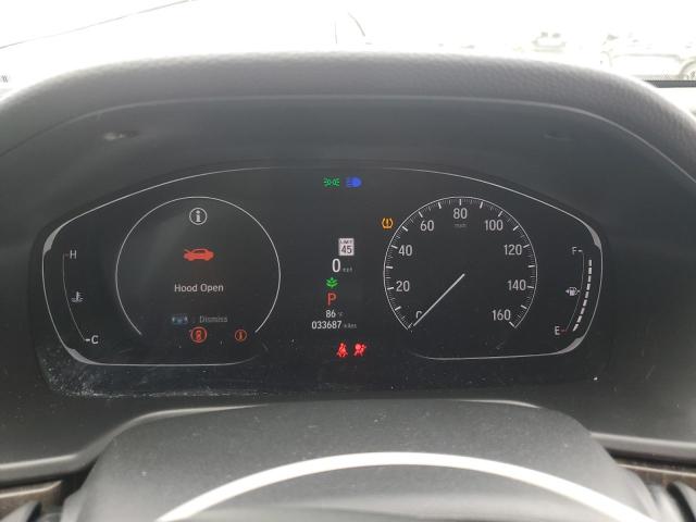 1HGCV1F55NA003728 - 2022 HONDA ACCORD EXL BLACK photo 9