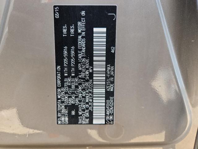 JTLZE4FE2FJ072294 - 2015 TOYOTA SCION XB 棕色 照片 12