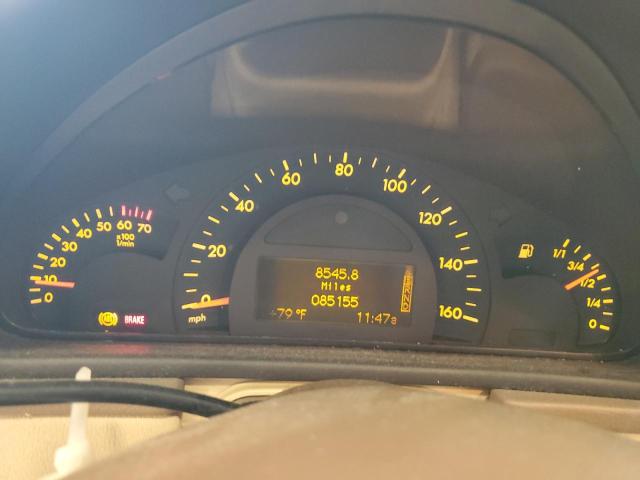 WDBRF64J64F476587 - 2004 MERCEDES-BENZ C 320 BLACK photo 9