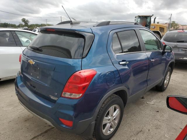 3GNCJLSBXLL245199 - 2020 CHEVROLET TRAX 1LT BLUE photo 3