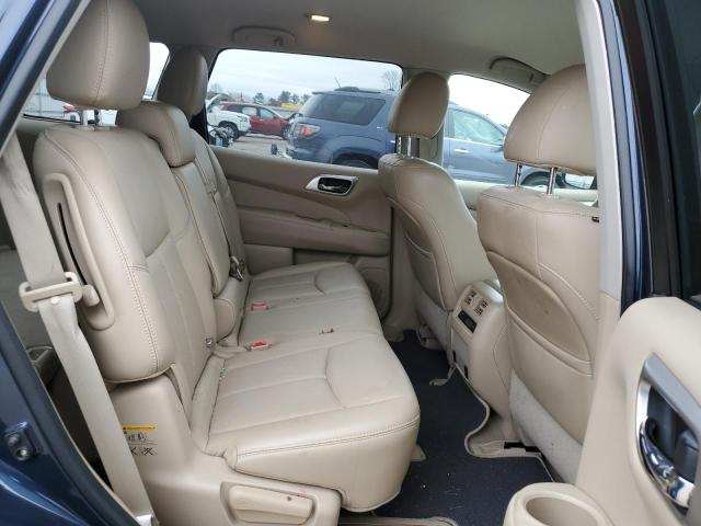 5N1AR2MN5EC687053 - 2014 NISSAN PATHFINDER S BLUE photo 11