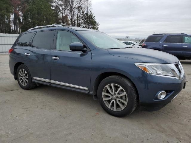 5N1AR2MN5EC687053 - 2014 NISSAN PATHFINDER S BLUE photo 4