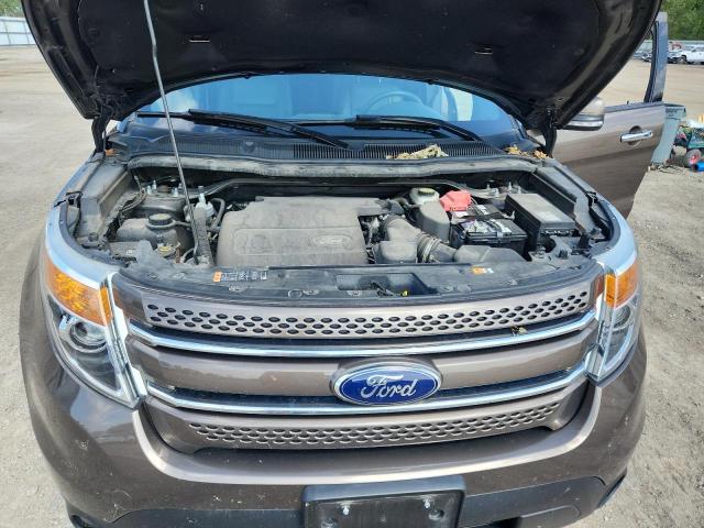 1FM5K8F81FGA39140 - 2015 FORD EXPLORER LIMITED ყავისფერი ფოტო 11