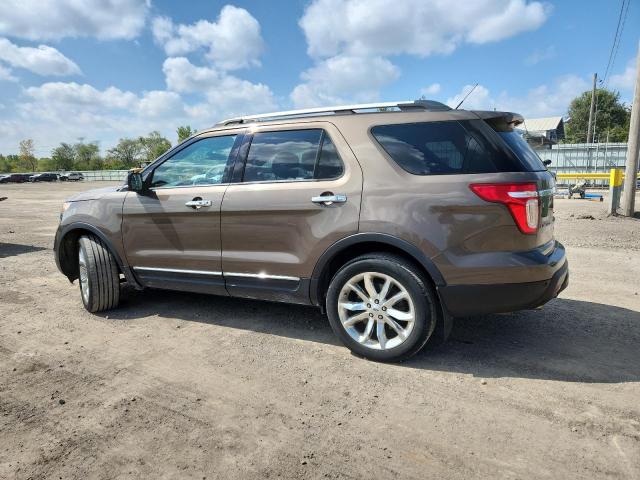 1FM5K8F81FGA39140 - 2015 FORD EXPLORER LIMITED ყავისფერი ფოტო 2
