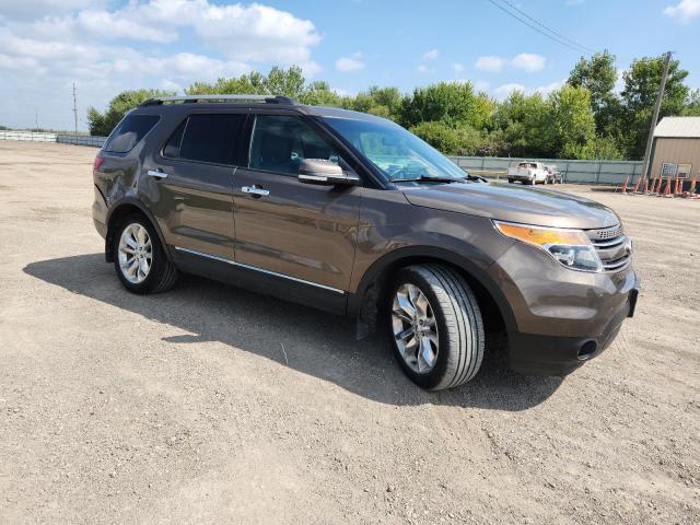 1FM5K8F81FGA39140 - 2015 FORD EXPLORER LIMITED ყავისფერი ფოტო 4