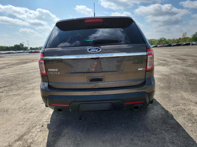 1FM5K8F81FGA39140 - 2015 FORD EXPLORER LIMITED ყავისფერი ფოტო 6
