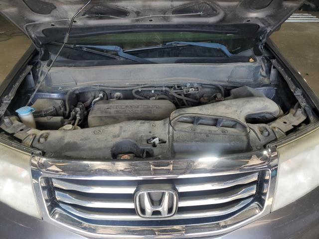 5FNYF4H53EB044284 - 2014 HONDA PILOT EXL GRAY photo 12