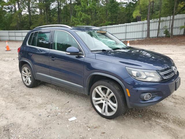 WVGBV7AX6GW556427 - 2016 VOLKSWAGEN TIGUAN S BLUE photo 4