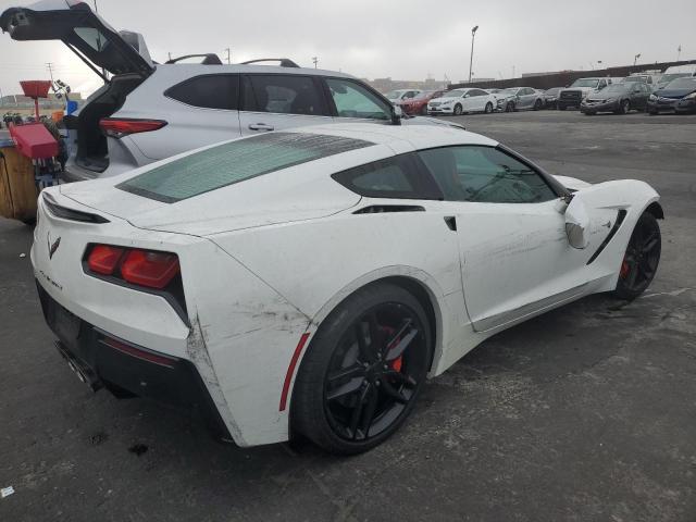1G1YB2D73K5106165 - 2019 CHEVROLET CORVETTE STINGRAY 1LT WHITE photo 3