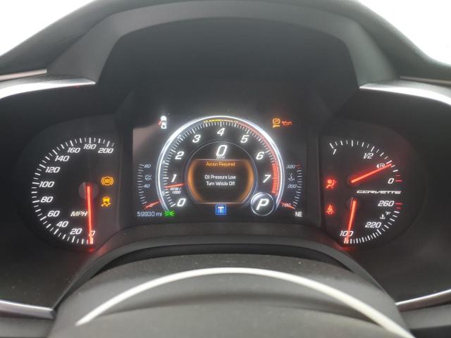 1G1YB2D73K5106165 - 2019 CHEVROLET CORVETTE STINGRAY 1LT WHITE photo 9