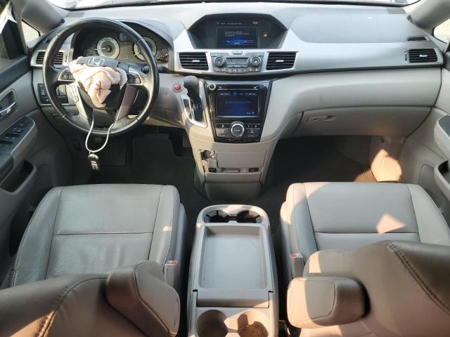 5FNRL5H68FB016106 - 2015 HONDA ODYSSEY EXL BLACK photo 8