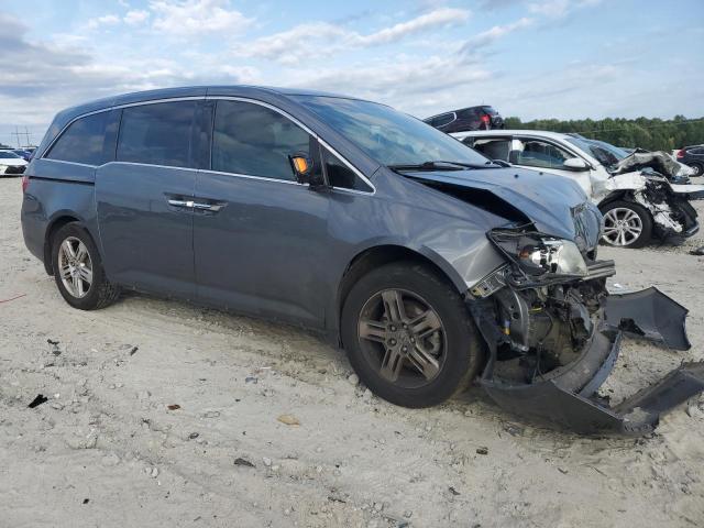 5FNRL5H95BB093875 - 2011 HONDA ODYSSEY TOURING GRAY photo 4