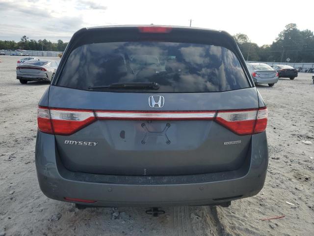 5FNRL5H95BB093875 - 2011 HONDA ODYSSEY TOURING GRAY photo 6