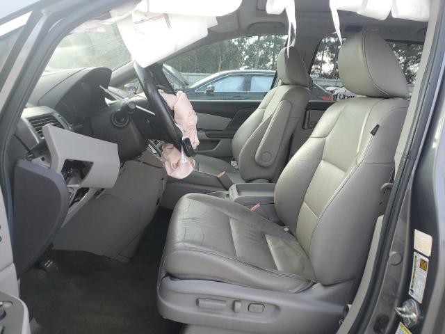 5FNRL5H95BB093875 - 2011 HONDA ODYSSEY TOURING GRAY photo 7
