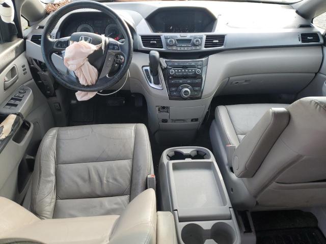 5FNRL5H95BB093875 - 2011 HONDA ODYSSEY TOURING GRAY photo 8