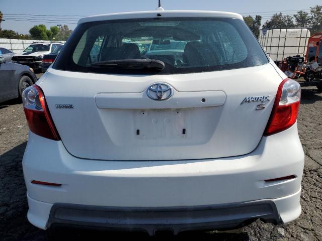 2T1KE40E39C002552 - 2009 TOYOTA COROLLA MA S WHITE photo 6