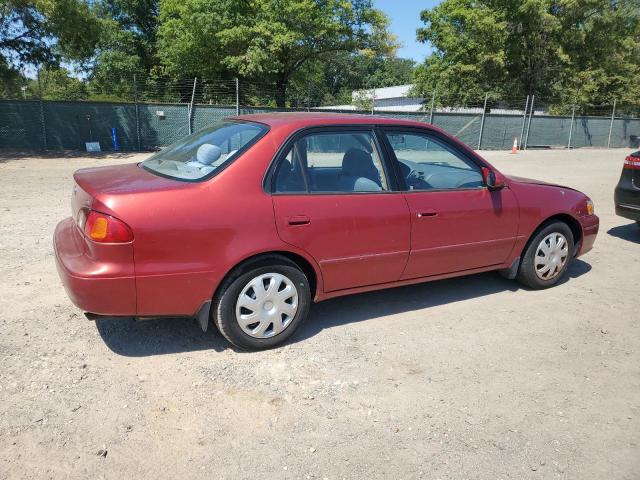 1NXBR18E91Z511457 - 2001 TOYOTA COROLLA CE RED photo 3