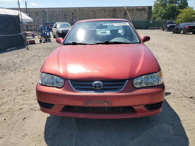1NXBR18E91Z511457 - 2001 TOYOTA COROLLA CE RED photo 5