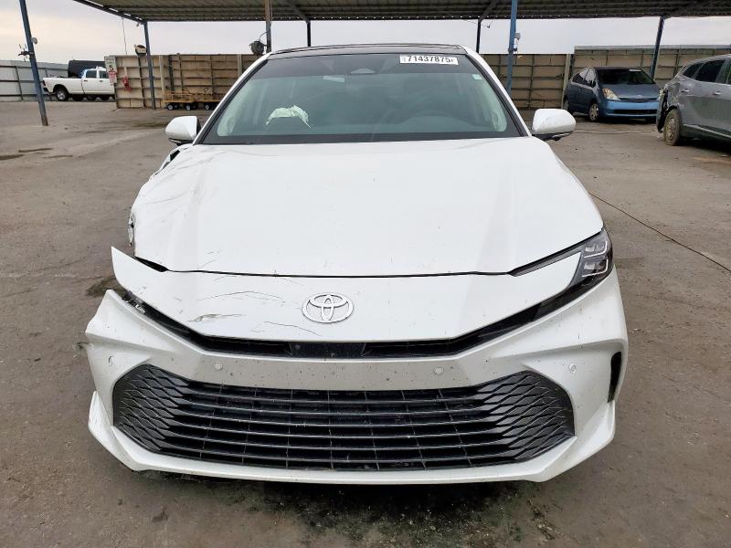 4T1DAACK0SU540988 - 2025 TOYOTA CAMRY XSE WHITE photo 5