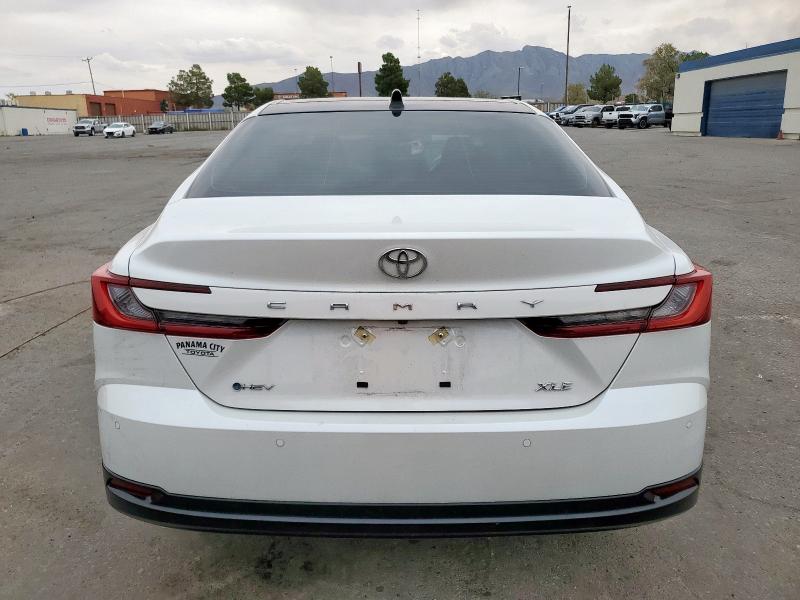 4T1DAACK0SU540988 - 2025 TOYOTA CAMRY XSE WHITE photo 6
