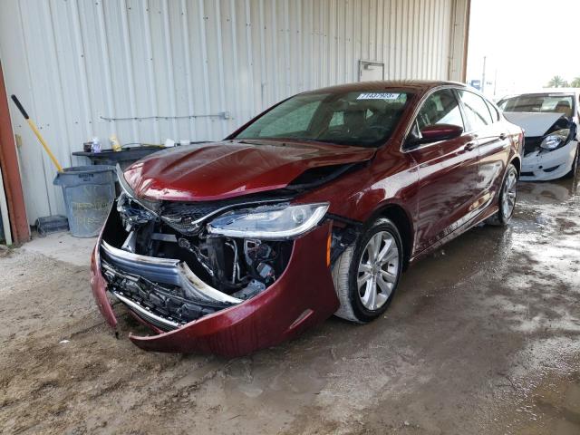 1C3CCCAB8HN505664 - 2017 CHRYSLER 200 LIMITED BURGUNDY photo 1