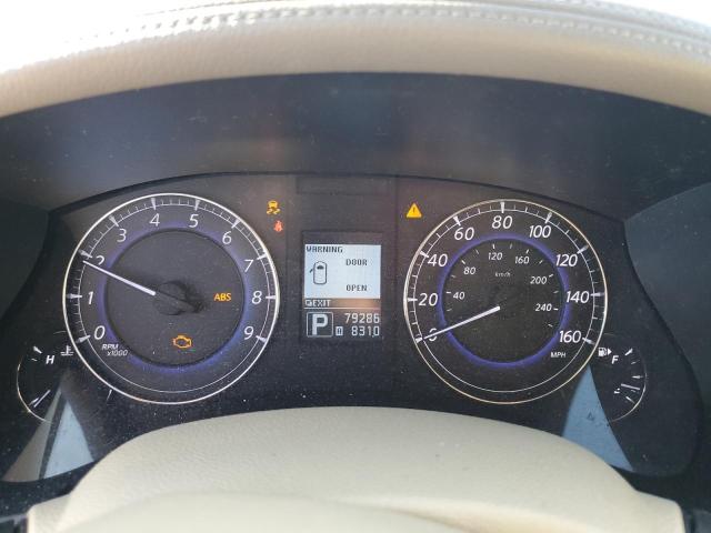 JN1AJ0HP5CM401241 - 2012 INFINITI EX35 BASE შავი ფოტო 9