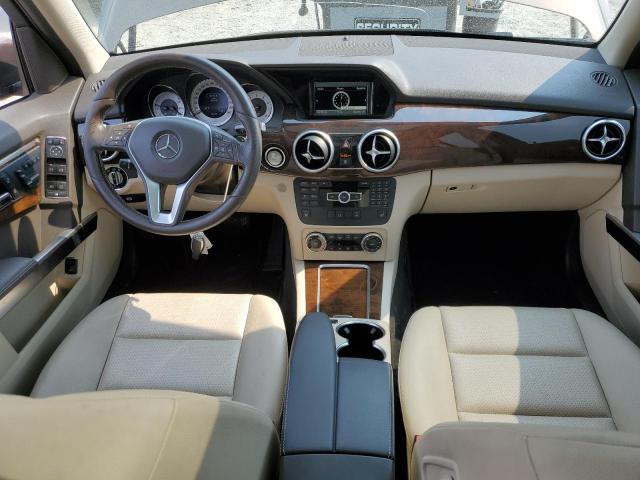 WDCGG8JB5FG439990 - 2015 MERCEDES-BENZ GLK 350 4MATIC BROWN photo 8