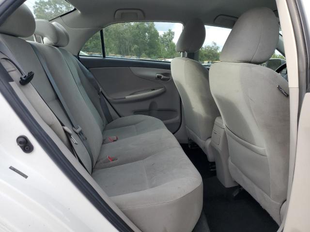 2T1BU4EE0BC652442 - 2011 TOYOTA COROLLA BASE WHITE photo 10