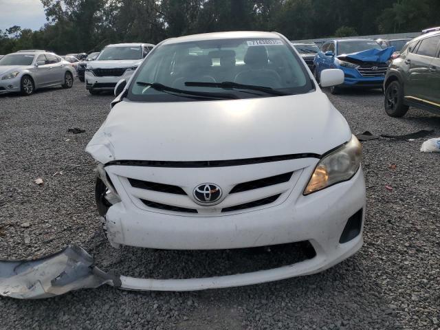 2T1BU4EE0BC652442 - 2011 TOYOTA COROLLA BASE WHITE photo 5