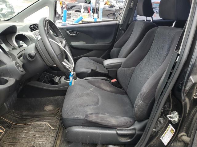 JHMGE8G40AS014783 - 2010 HONDA FIT SPORT BLACK photo 7